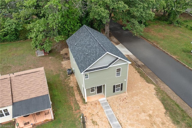aerial view
