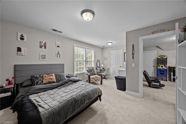 6089 Pleasant Field Dr, Greensboro, NC 27455 - bedroom featuring light colored carpet and baseboards