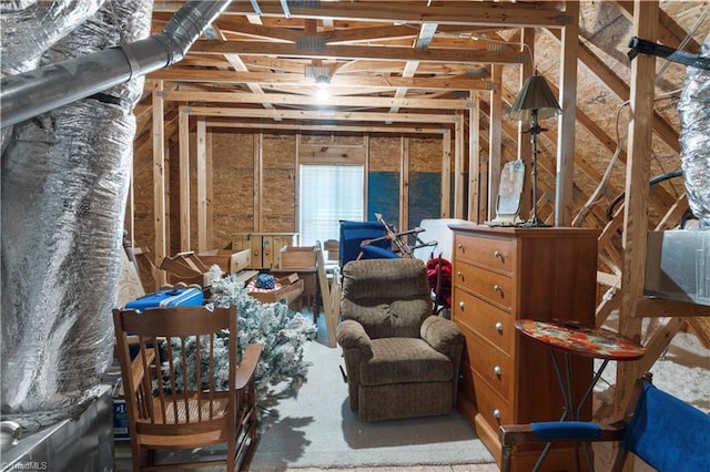 211 Hawks Nest Cir, Clemmons, NC 27012 - view of unfinished attic