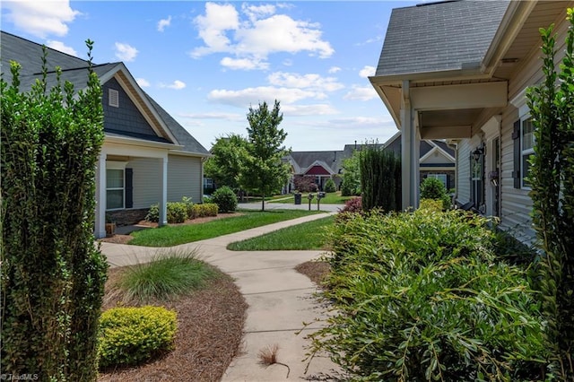 211 Hawks Nest Cir, Clemmons, NC 27012 - view of yard