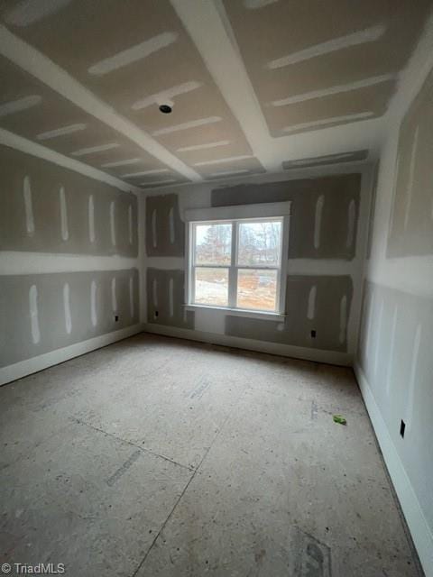 view of empty room