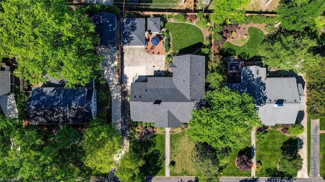 drone / aerial view