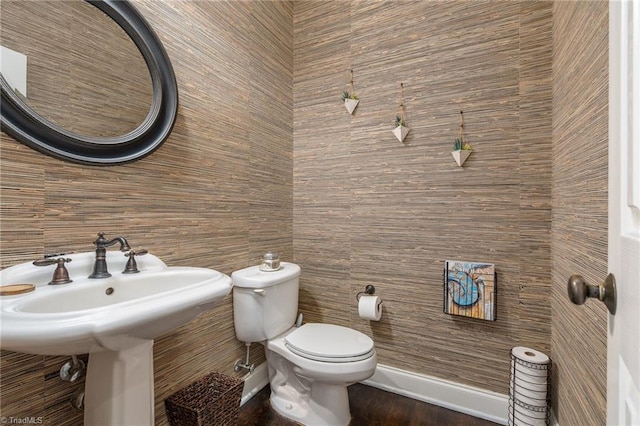612 Wigeon Dr, Greensboro, NC 27455 - bathroom with toilet and a sink