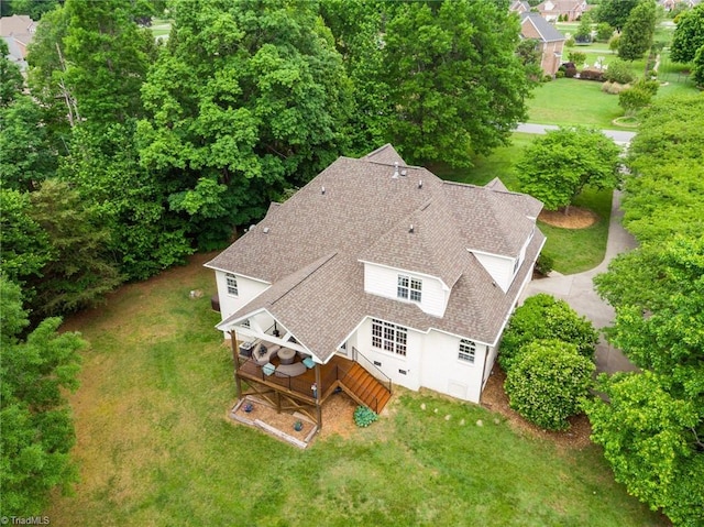 612 Wigeon Dr, Greensboro, NC 27455 - aerial view of property and surrounding area