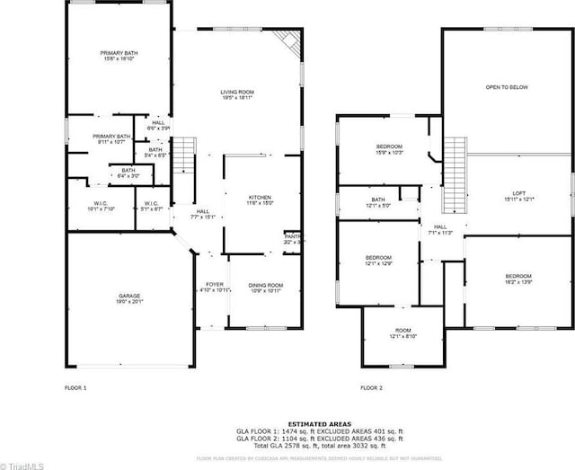 4 Harvest Oak Ct, Greensboro, NC 27406 - home floor plan