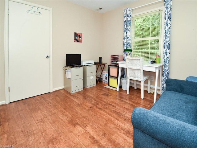 4610 Woodsman Way, Winston-Salem, NC 27103 - office area with wood finished floors