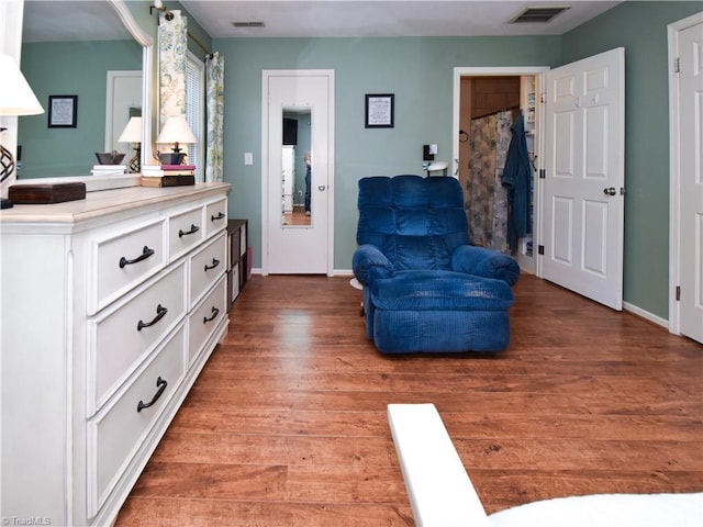 4610 Woodsman Way, Winston-Salem, NC 27103 - sitting room featuring baseboards and light wood-style flooring