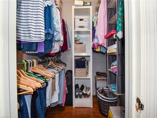 4610 Woodsman Way, Winston-Salem, NC 27103 - spacious closet with wood finished floors