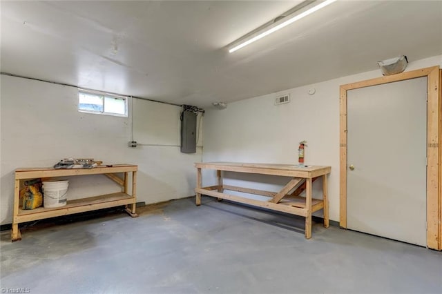 2892 NC Highway 700, Pelham, NC 27311 - below grade area with visible vents and a workshop area