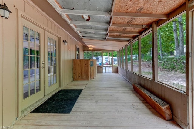 2892 NC Highway 700, Pelham, NC 27311 - unfurnished sunroom with french doors