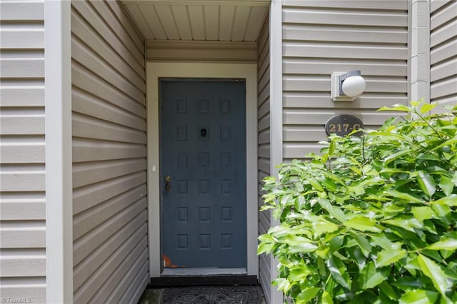 217 Village Ln Unit G, Greensboro, NC 27409 - view of exterior entry