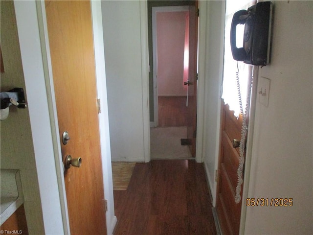 2600 Alamance Church Rd, Greensboro, NC 27406 - hall with wood finished floors