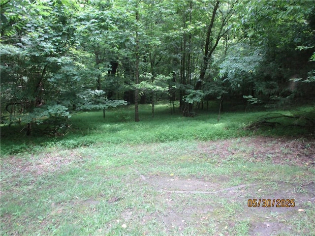 2600 Alamance Church Rd, Greensboro, NC 27406 - view of yard featuring a wooded view