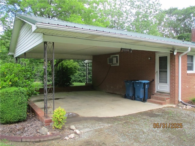 2600 Alamance Church Rd, Greensboro, NC 27406 - view of parking / parking lot with entry steps and an AC wall unit