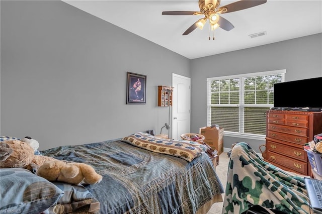 4455 Brassfield Dr Unit 306, Winston-Salem, NC 27105 - bedroom with carpet and ceiling fan