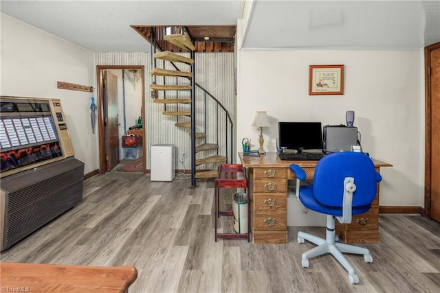 1920 Chateau Rdg, Winston-Salem, NC 27103 - home office with wood finished floors and baseboards