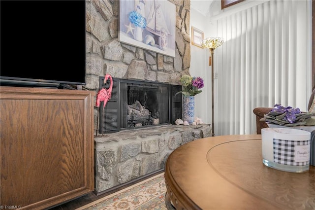 1920 Chateau Rdg, Winston-Salem, NC 27103 - living room with a fireplace