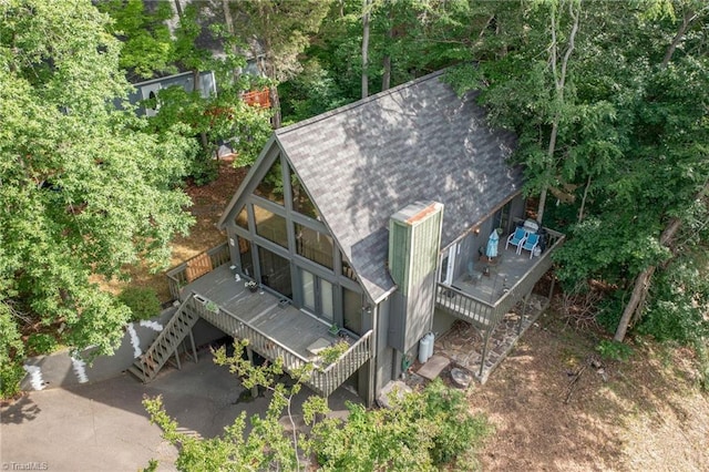 1920 Chateau Rdg, Winston-Salem, NC 27103 - aerial view of property and surrounding area
