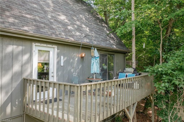 1920 Chateau Rdg, Winston-Salem, NC 27103 - deck featuring a grill