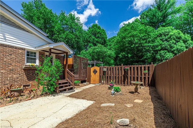 2014 Medhurst Dr, Greensboro, NC 27410 - view of fenced backyard
