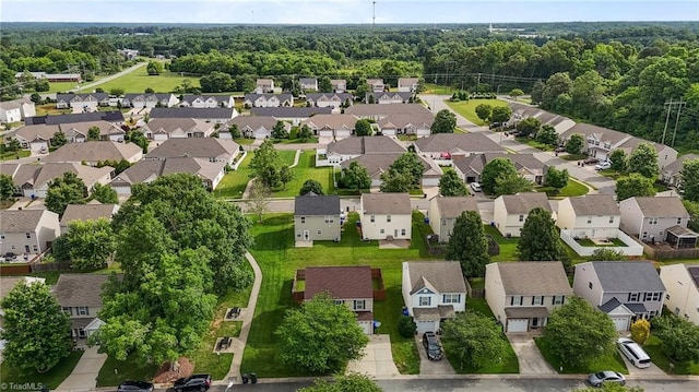 1310 Silver Dr, Mebane, NC 27302 - aerial perspective of suburban area