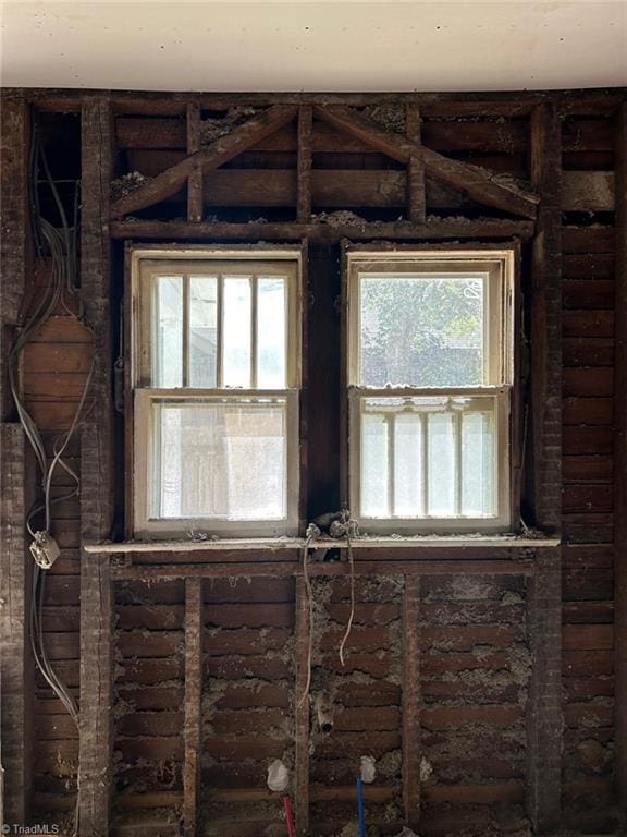 miscellaneous room featuring a wealth of natural light