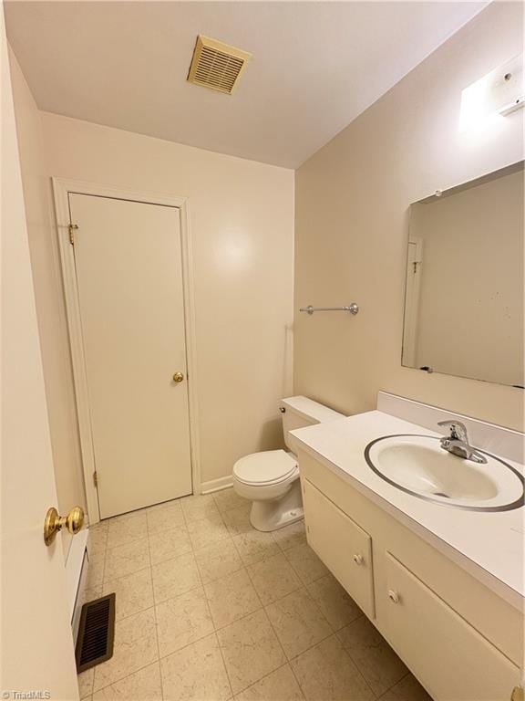 2504 Denise Dr, Greensboro, NC 27407 - bathroom with vanity and toilet