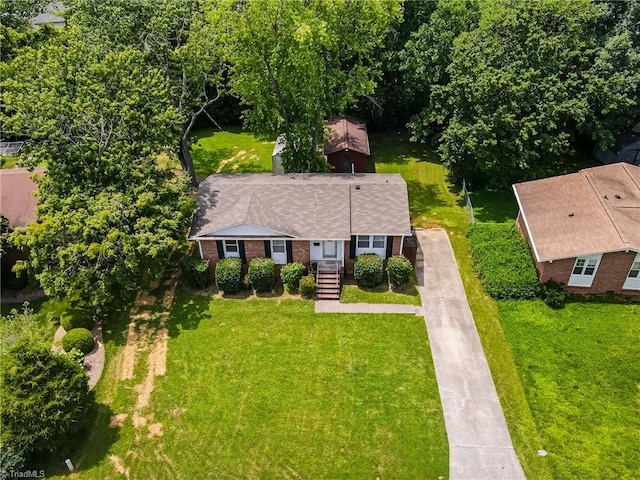 2504 Denise Dr, Greensboro, NC 27407 - view from above of property