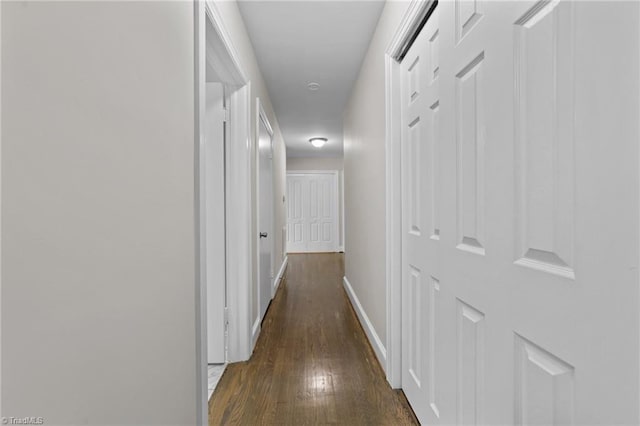 1810 Elm St N, Greensboro, NC 27408 - hallway featuring wood finished floors and baseboards