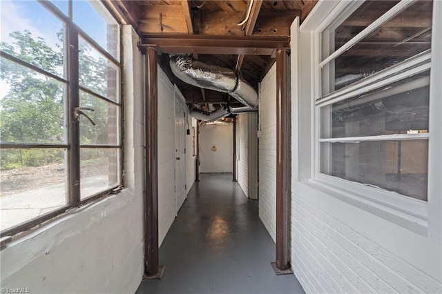 1810 Elm St N, Greensboro, NC 27408 - hall featuring concrete flooring