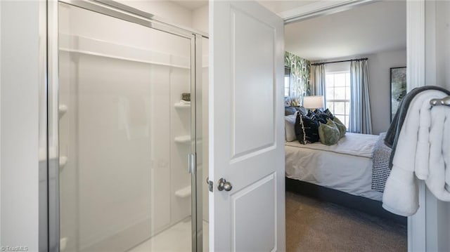 bedroom with carpet floors