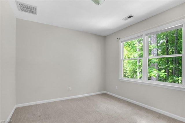 4507 Brandt Ridge Dr, Greensboro, NC 27455 - carpeted empty room featuring baseboards and visible vents