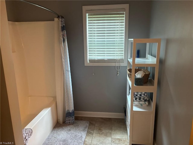 113 Spencer St, Randleman, NC 27317 - full bathroom with baseboards and shower / tub combo