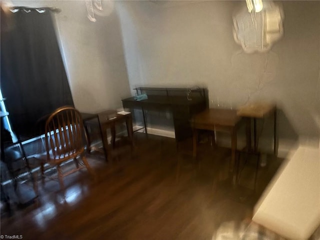 113 Spencer St, Randleman, NC 27317 - sitting room with wood finished floors