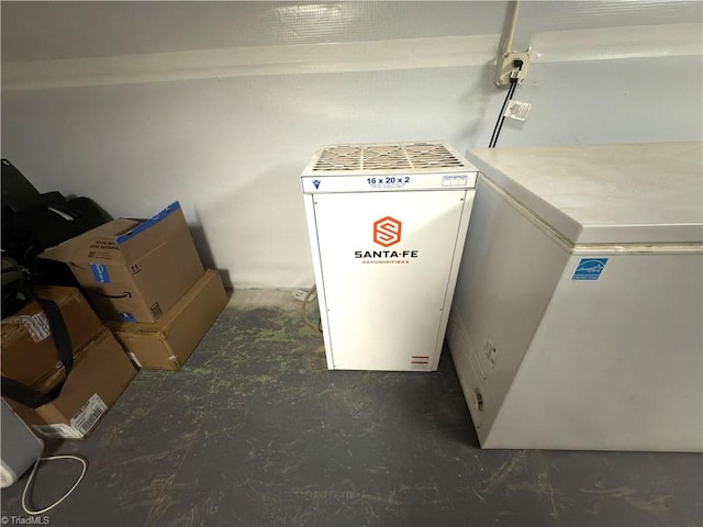 view of utility room