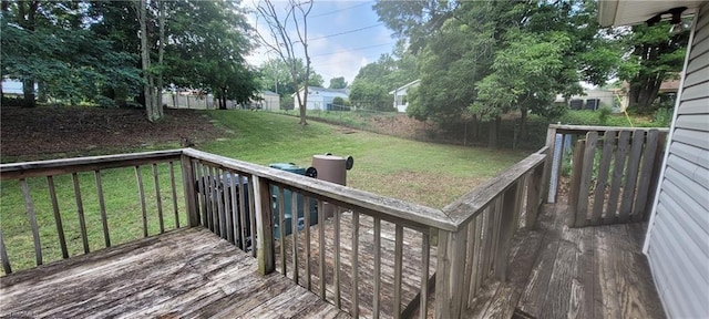 305 Corliss St, Greensboro, NC 27406 - view of wooden deck