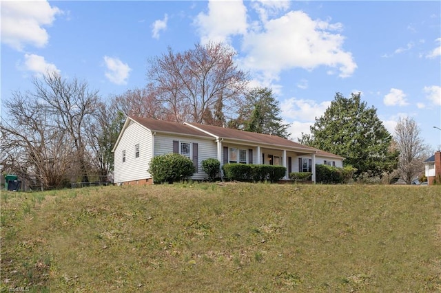 view of ranch-style house