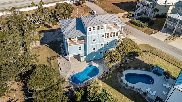 aerial view