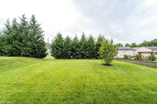view of yard