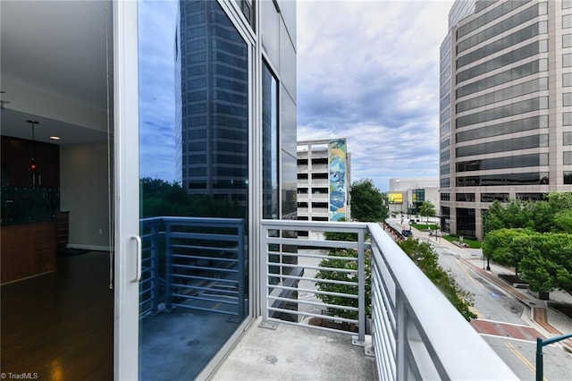 201 N Elm St Unit 310, Greensboro, NC 27401 - view of balcony