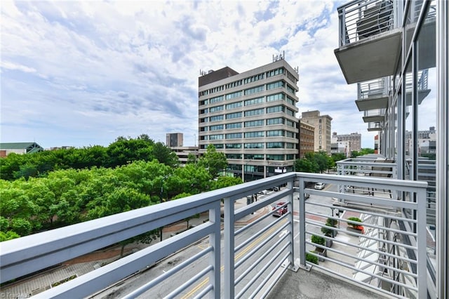 201 N Elm St Unit 310, Greensboro, NC 27401 - balcony with a city view