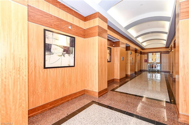 201 N Elm St Unit 310, Greensboro, NC 27401 - community lobby featuring vaulted ceiling