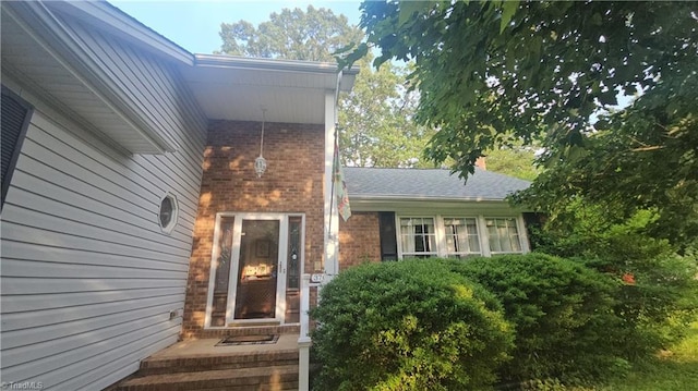 3700 Tattershall Dr, Greensboro, NC 27410 - view of exterior entry with brick siding