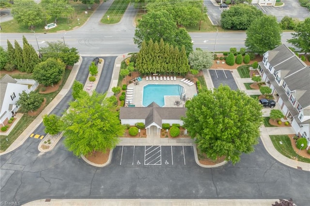 drone / aerial view