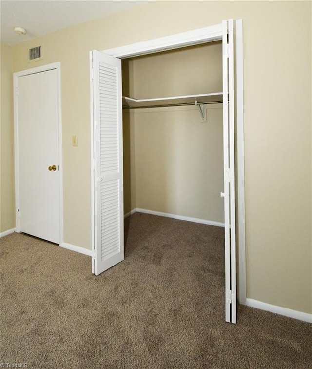 closet with visible vents