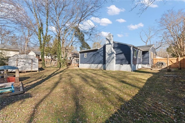 view of home's exterior featuring a lawn