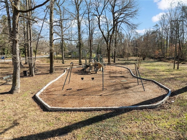 surrounding community featuring a playground