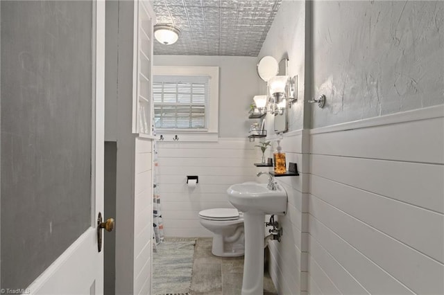 bathroom with toilet