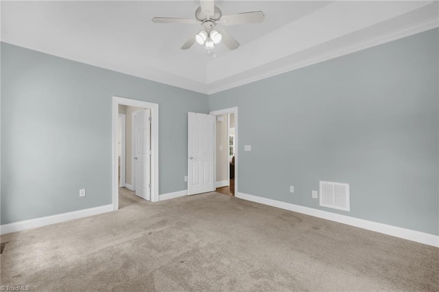 1905 Overshoot Ct, Greensboro, NC 27455 - unfurnished bedroom with carpet flooring and ceiling fan
