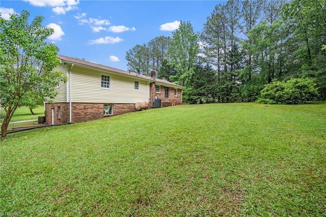 4006 Daniel Rd, Durham, NC 27703 - view of yard featuring central air condition unit
